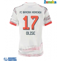 Bayern Munich Michael Olise #17 Gostujuci Dres za Ženska 2025-26 Kratak Rukav